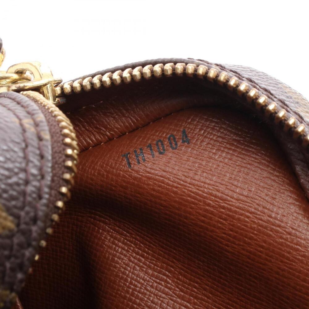 LOUIS VUITTON Brown Monogram Leather Shoulder Bag - Picture 6 of 9